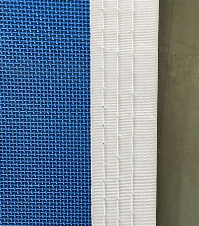 식품 산업용 폴리에스터 플레인 짠 메시 벨트